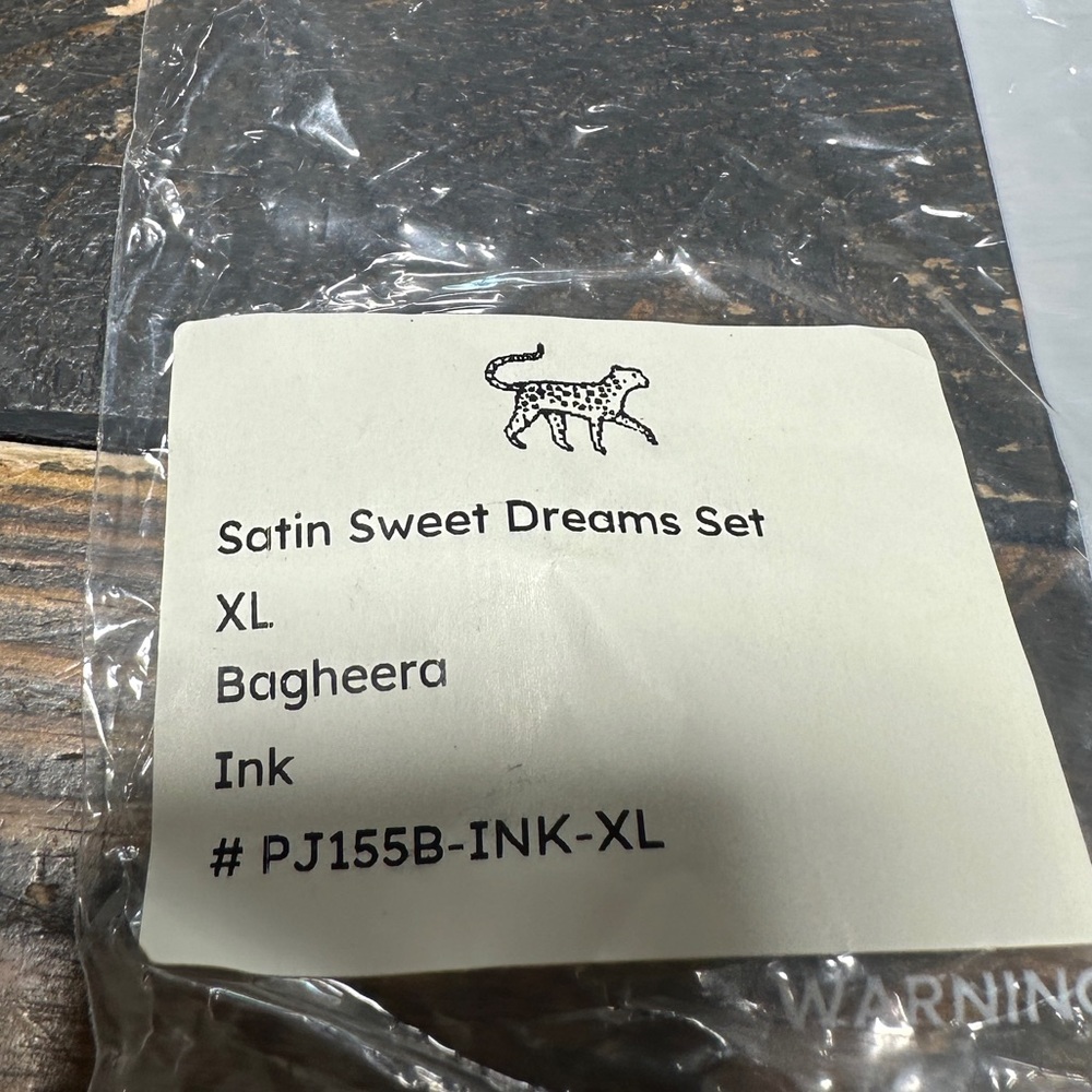 Print Fresh Eco Satin Sweet Dreams Set in Bagheera Size X-LARGE - Picture 12 of 13